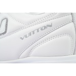 EM Sneakers Louis Vuitton LV Footprint Soccer Sneaker White
