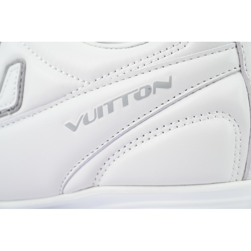 EM Sneakers Louis Vuitton LV Footprint Soccer Sneaker White