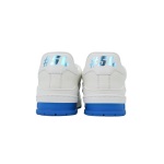 EM Sneakers Louis Vuitton LV Trainer Sea Blue Rivet