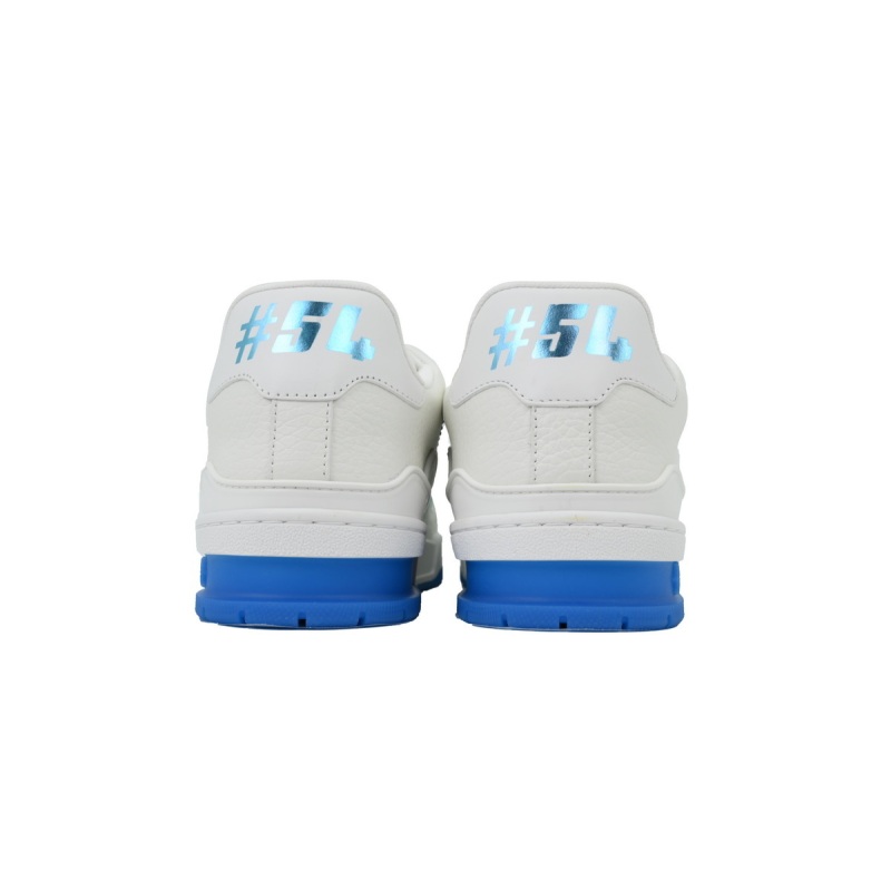 EM Sneakers Louis Vuitton LV Trainer Sea Blue Rivet