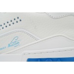 EM Sneakers Louis Vuitton LV Trainer Sea Blue Rivet