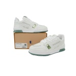 EM Sneakers Louis Vuitton LV Trainer White Green Rivets