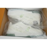 EM Sneakers Louis Vuitton LV Trainer White Green Rivets
