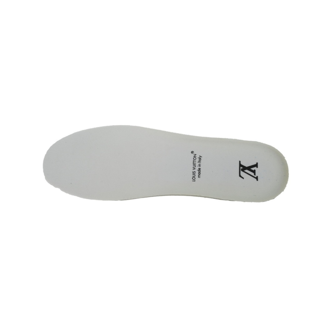 EM Sneakers Louis Vuitton LV Trainer White Orange Rivet