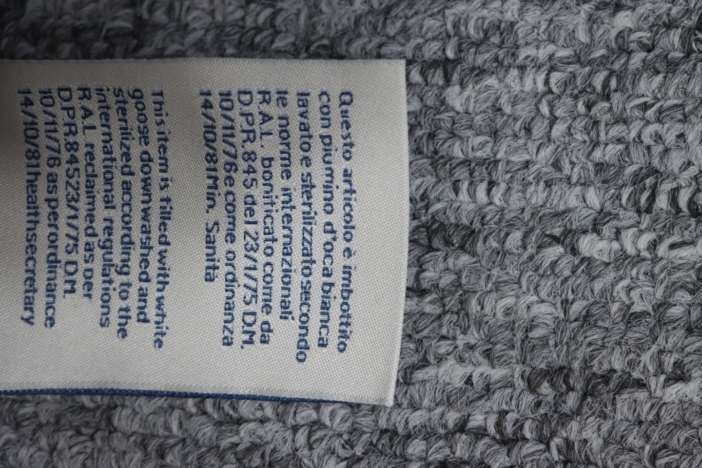 EM Sneakers Moncler Stellaire Hooded Black and White Colorblock Down Jacket