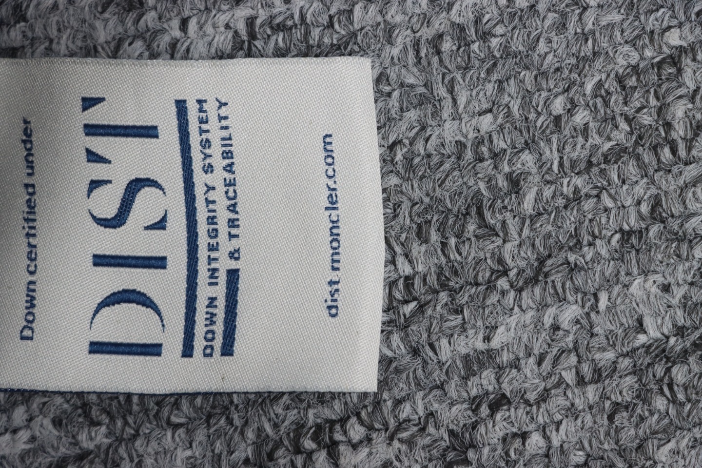 EM Sneakers Moncler Stellaire Hooded Black and White Colorblock Down Jacket