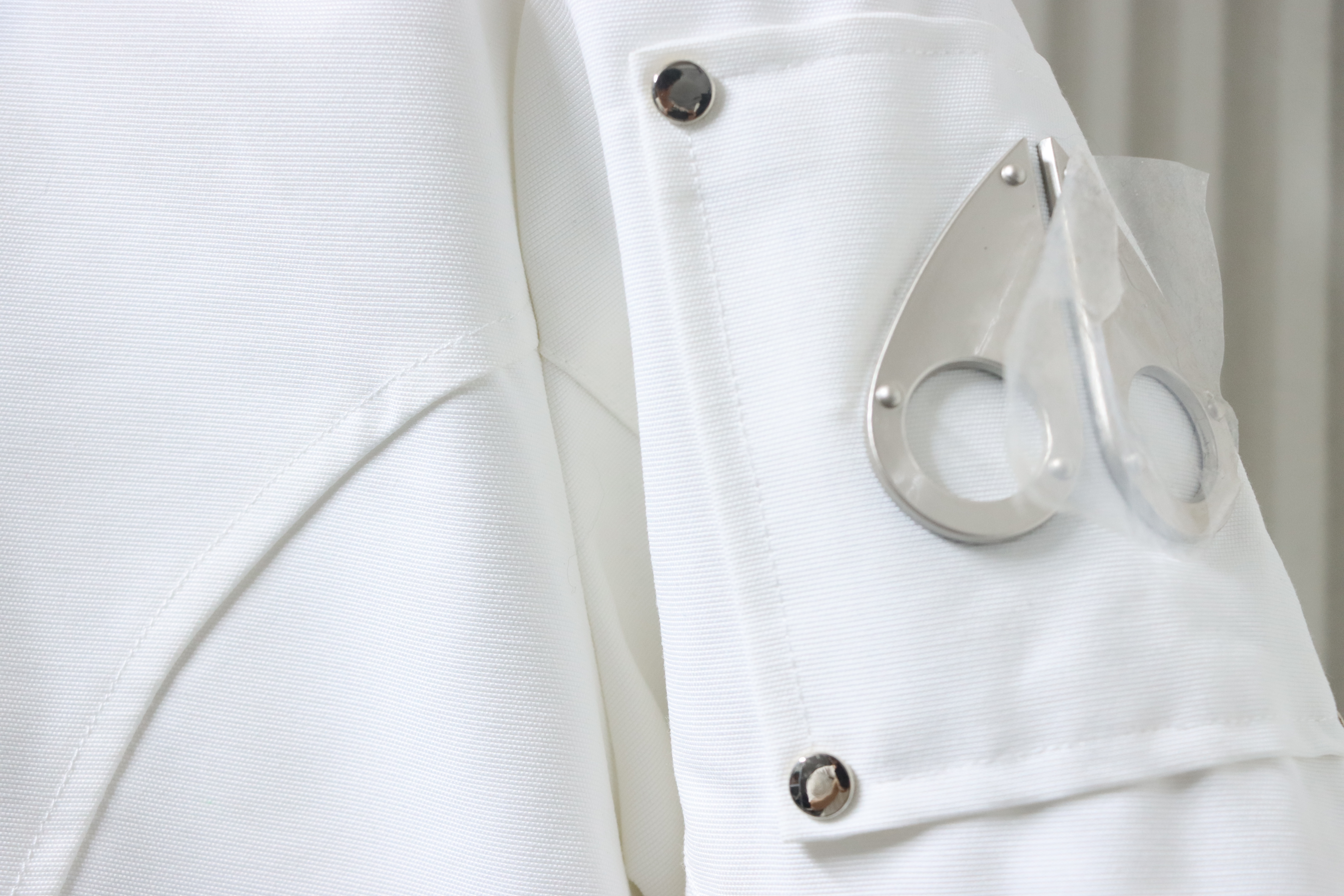 EM Sneakers Moose knuckles Women's Stirling Parka Zip-Up White Fur Jacket White