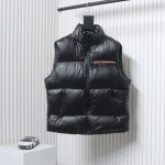 EM Sneakers Prada Light Nylon Down Vest Black
