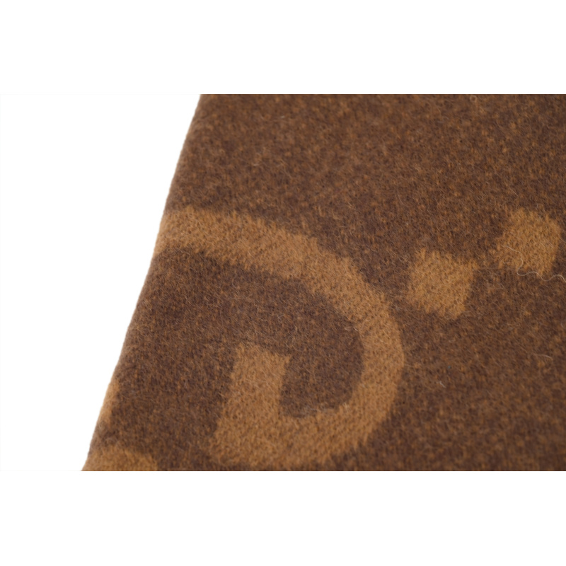 EM Sneakers Gucci GG Cashmere Jacquard Scarf Big G Brown