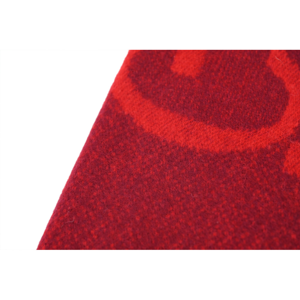EM Sneakers Gucci GG Cashmere Jacquard Scarf Big G Red