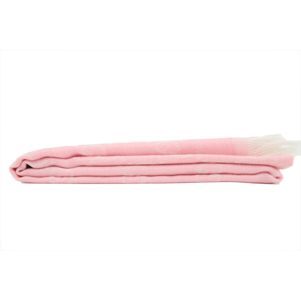 EM Sneakers Gucci GG Cashmere Jacquard Scarf Full Print Pink