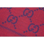 EM Sneakers Gucci GG Cashmere Jacquard Scarf Full Print Red
