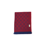 EM Sneakers Gucci GG Cashmere Jacquard Scarf Full Print Red