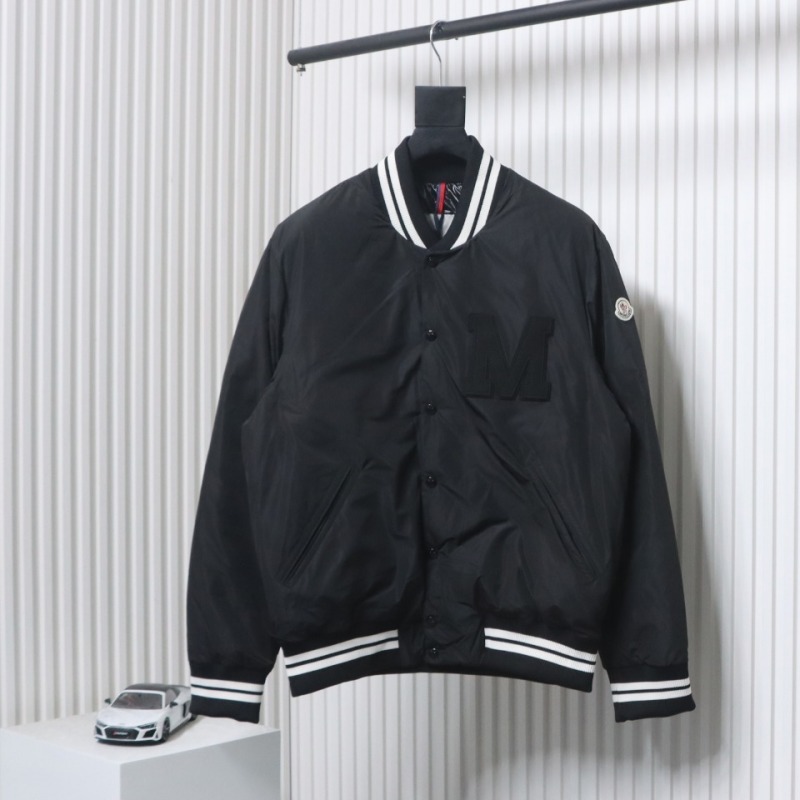 EM Sneakers Moncler Lateltin Black M Mark Varsity Black Down Jacket
