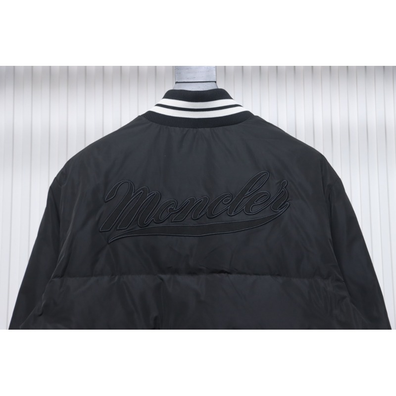 EM Sneakers Moncler Lateltin Black M Mark Varsity Black Down Jacket