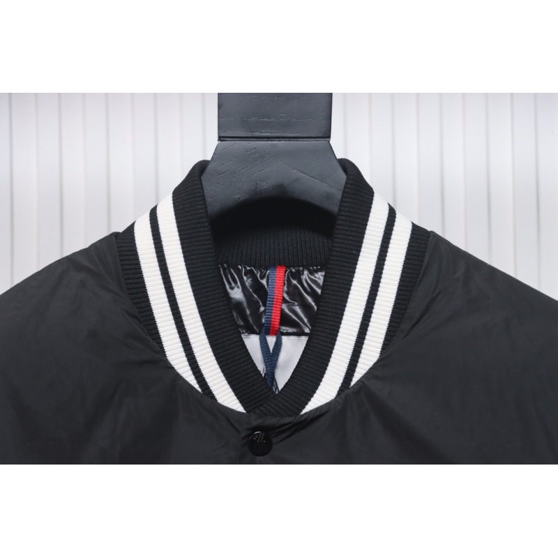 EM Sneakers Moncler Lateltin Black M Mark Varsity Black Down Jacket