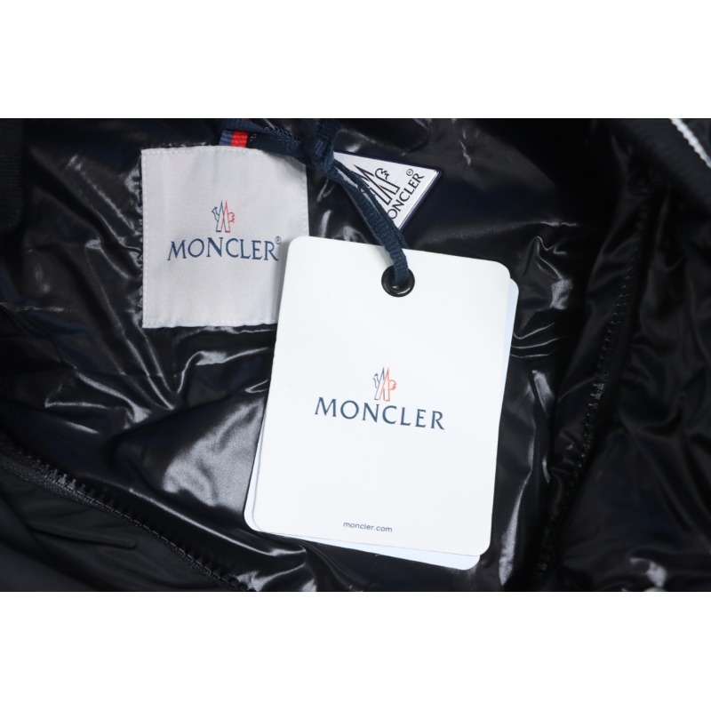 EM Sneakers Moncler Lateltin Black M Mark Varsity Black Down Jacket