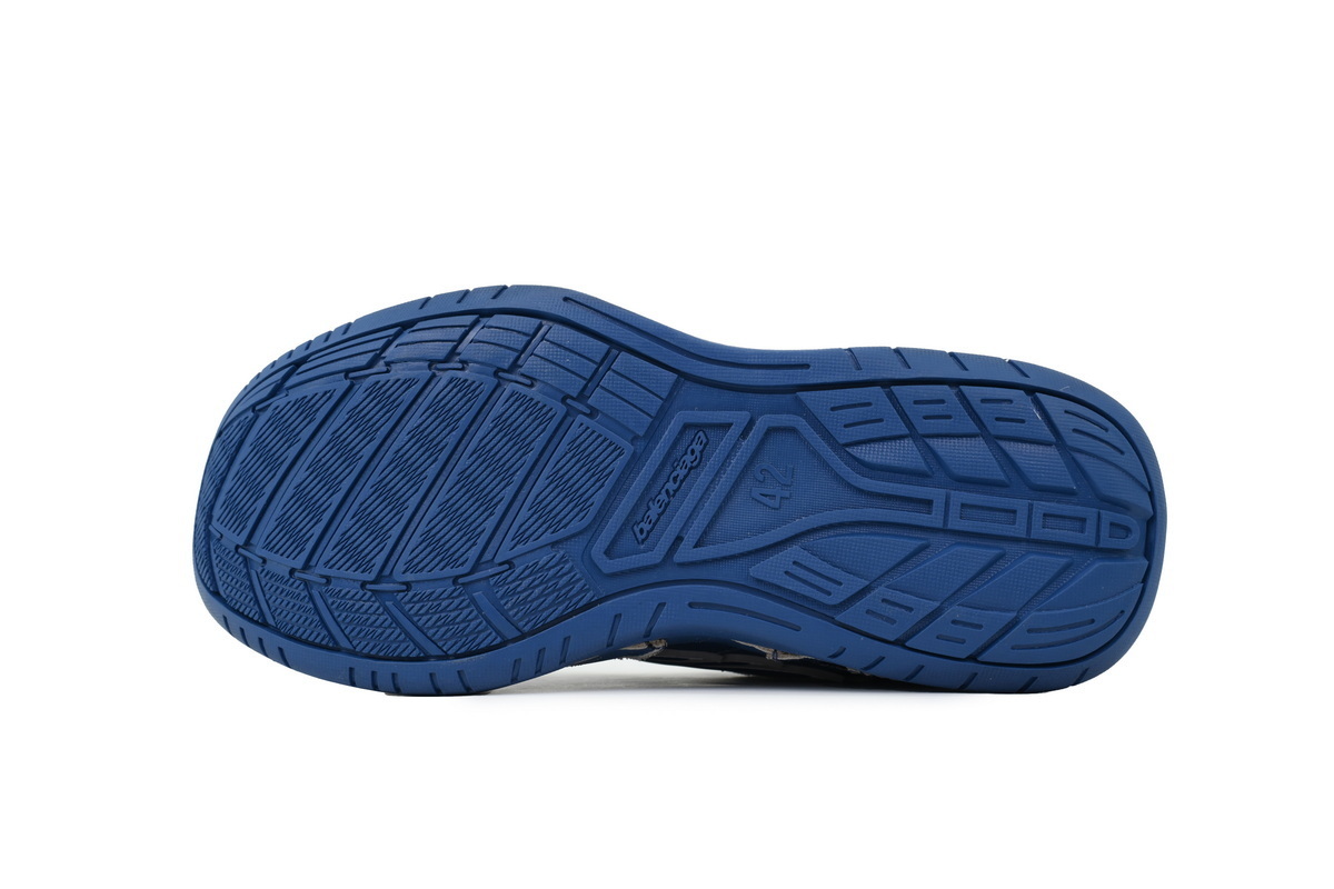 EM Sneakers Balenciaga Hamptons Worn-Out Sneaker Navy Blue