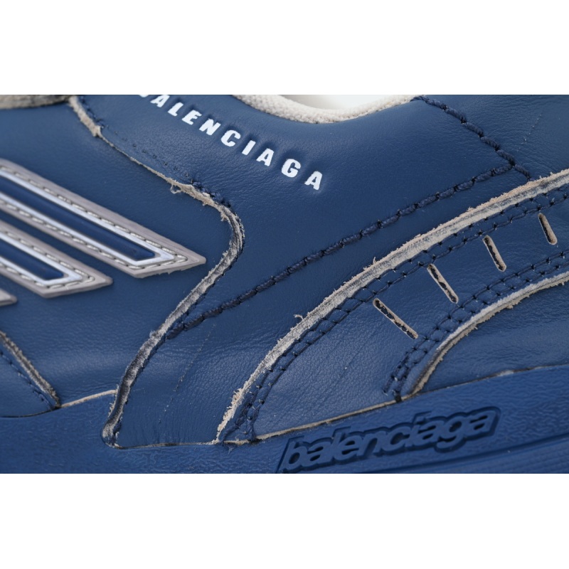 EM Sneakers Balenciaga Hamptons Worn-Out Sneaker Navy Blue