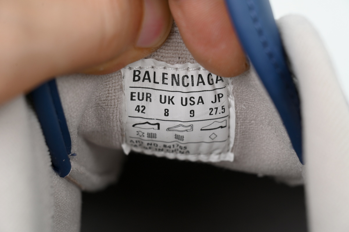EM Sneakers Balenciaga Hamptons Worn-Out Sneaker Navy Blue