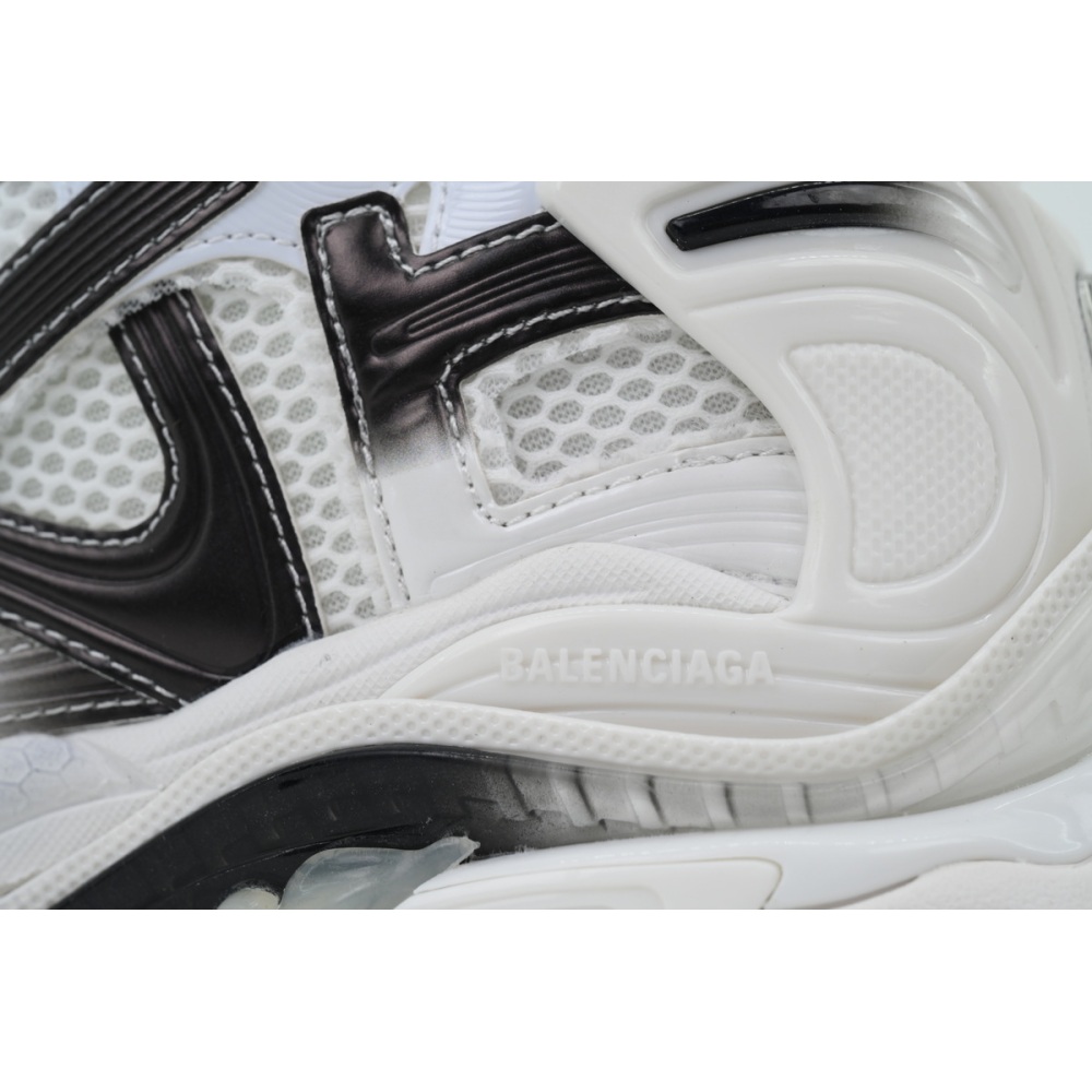 EM Sneakers Balenciaga Runner Sneaker Gradient - White Black