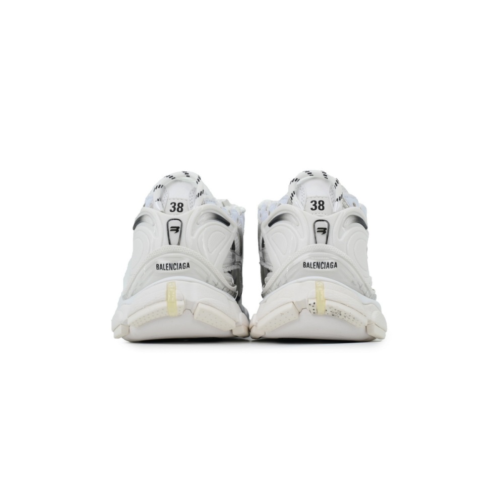 EM Sneakers Balenciaga Runner Sneaker Gradient - White Black