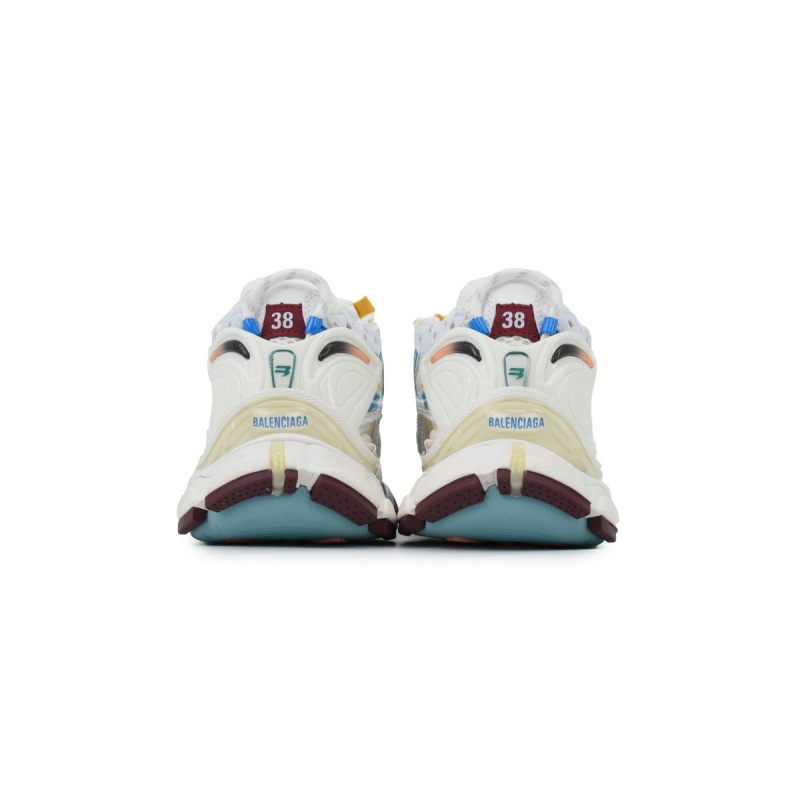 EM Sneakers Balenciaga Runner White Yellow Blue