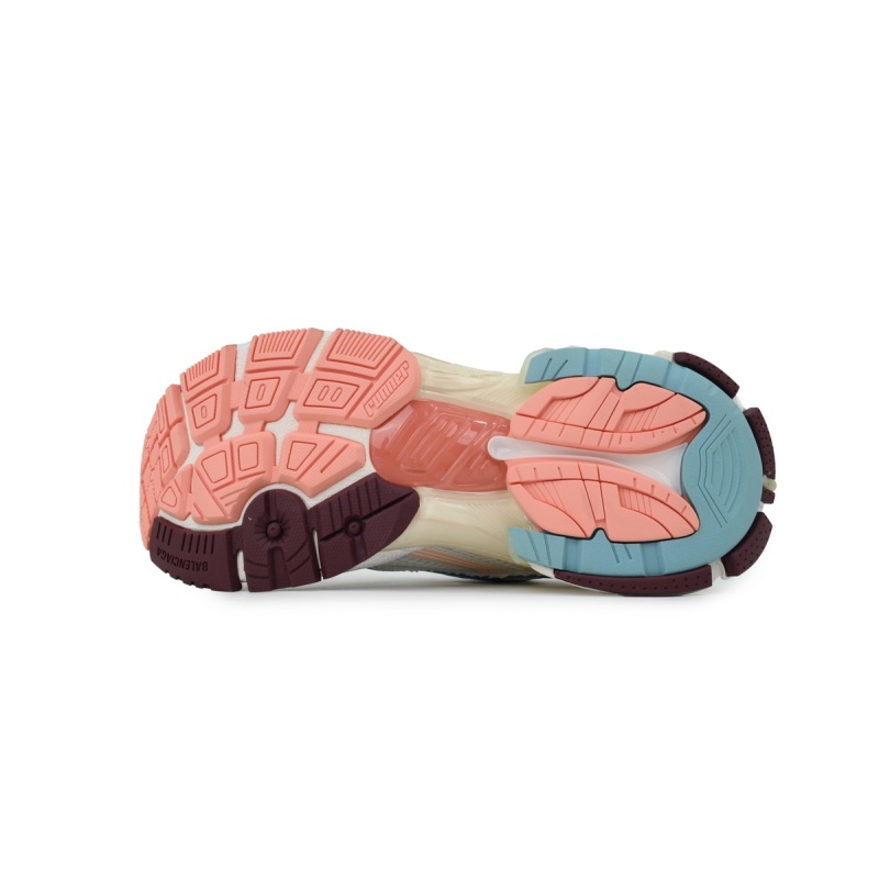 EM Sneakers Balenciaga Runner White Yellow Blue