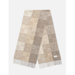 EM Sneakers Loewe Checkerboard Scarf Brown