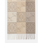 EM Sneakers Loewe Checkerboard Scarf Brown