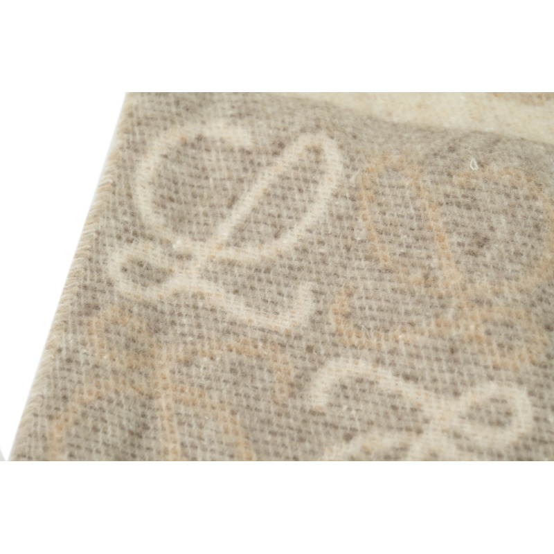 EM Sneakers Loewe Checkerboard Scarf Brown