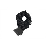 EM Sneakers Louis Vuitton Scarf Black Silk & Wool Monogram