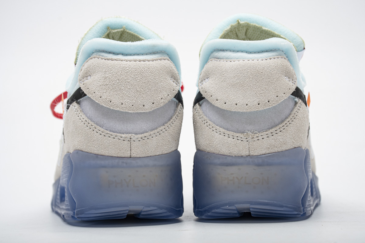 EM Sneakers Nike Air Max 90 × Off-White All White