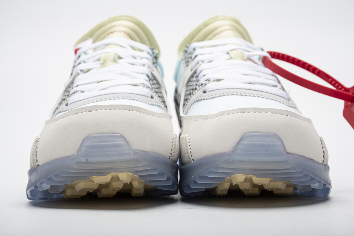 EM Sneakers Nike Air Max 90 × Off-White All White