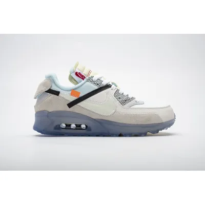 EM Sneakers Nike Air Max 90 × Off-White All White 02