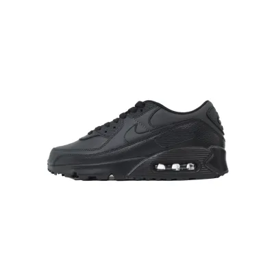 EM Sneakers Nike Air Max 90 Leather Triple Black 01