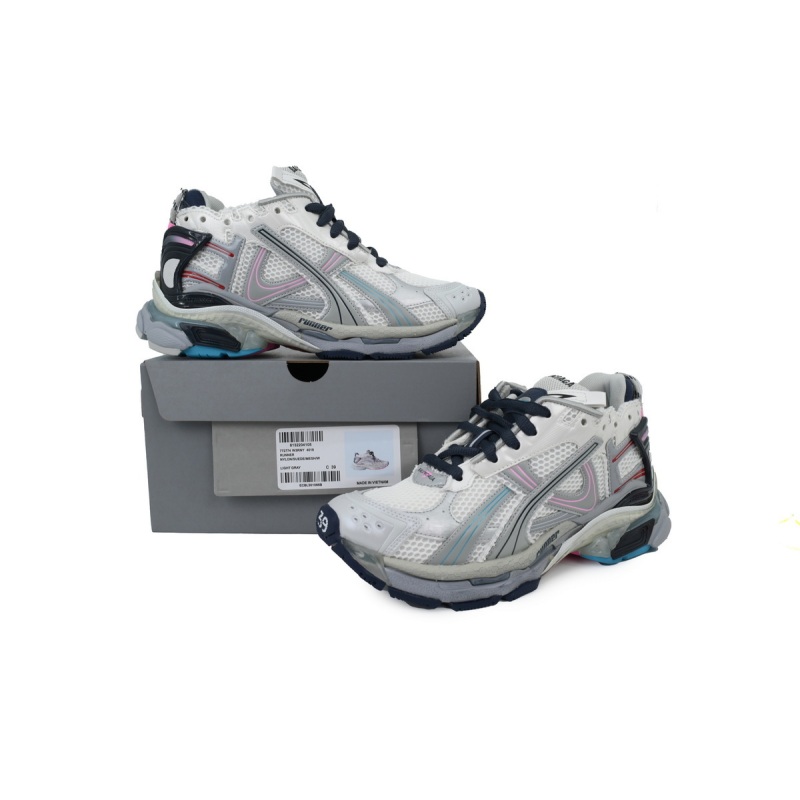 EM Sneakers Balenciaga Runner Sneaker Light Grey Deep Orchid