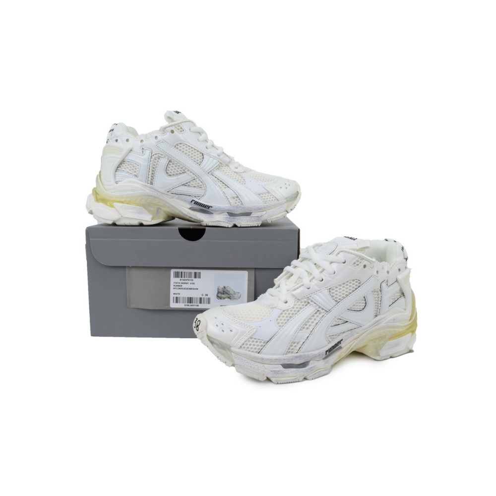 EM Sneakers Balenciaga Runner Sneaker White