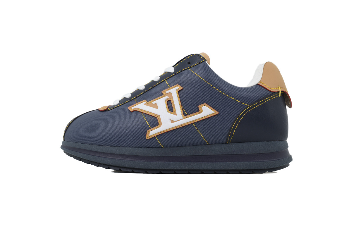 EM Sneakers Louis Vuitton Buttersoft Sneakers x Nigo Navy Blue