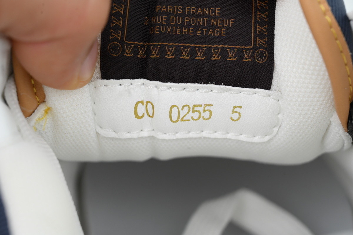 EM Sneakers Louis Vuitton Buttersoft Sneakers x Nigo Navy Blue