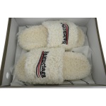 EM Sneakers Balenciaga Furry Slide White