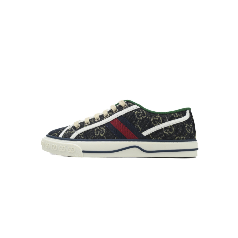 EM Sneakers Gucci Tennis 1977 Denim GG Print
