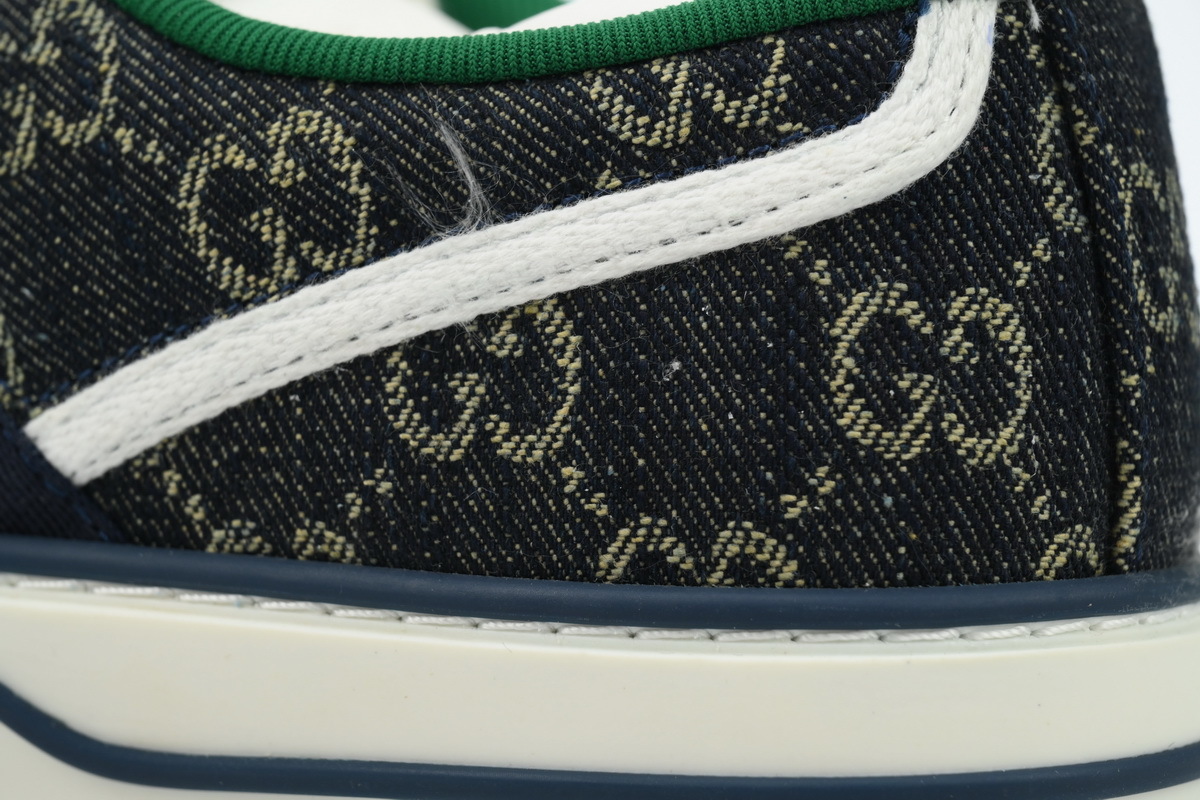 EM Sneakers Gucci Tennis 1977 Denim GG Print