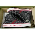 EM Sneakers Gucci Tennis 1977 GG High Top Black