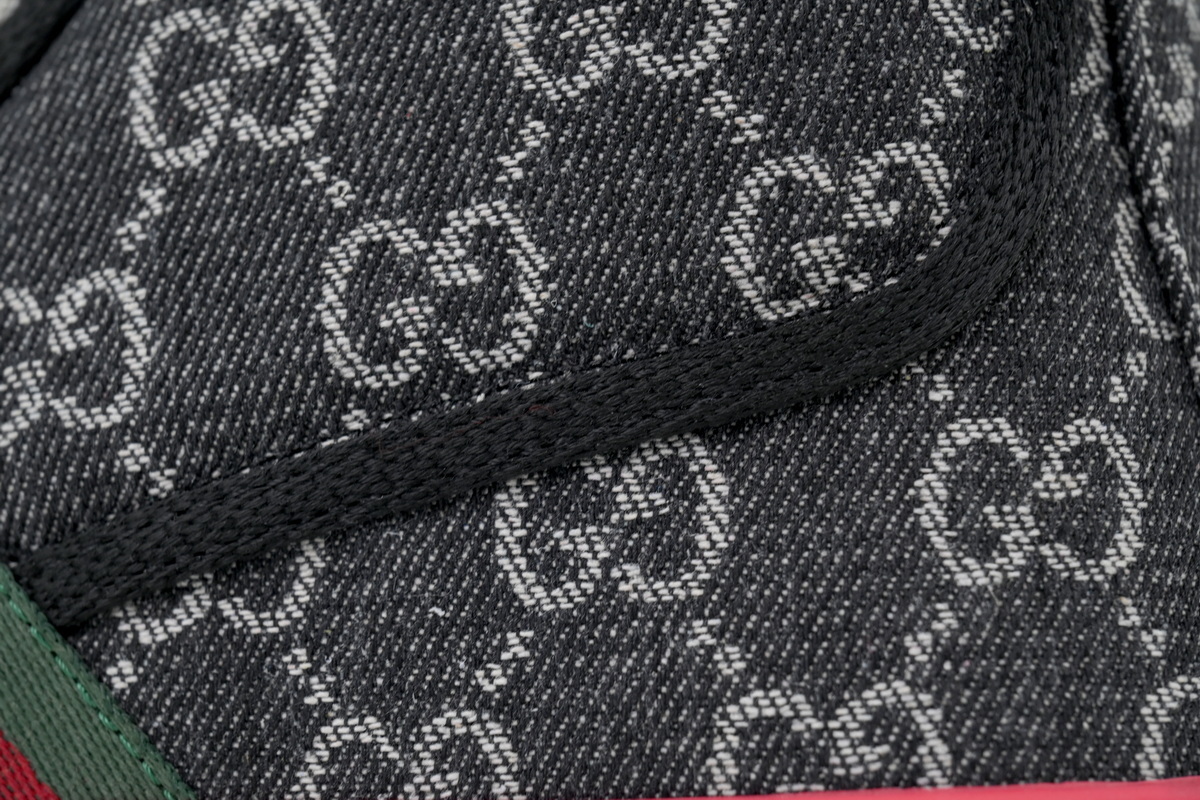 EM Sneakers Gucci Tennis 1977 GG High Top Black