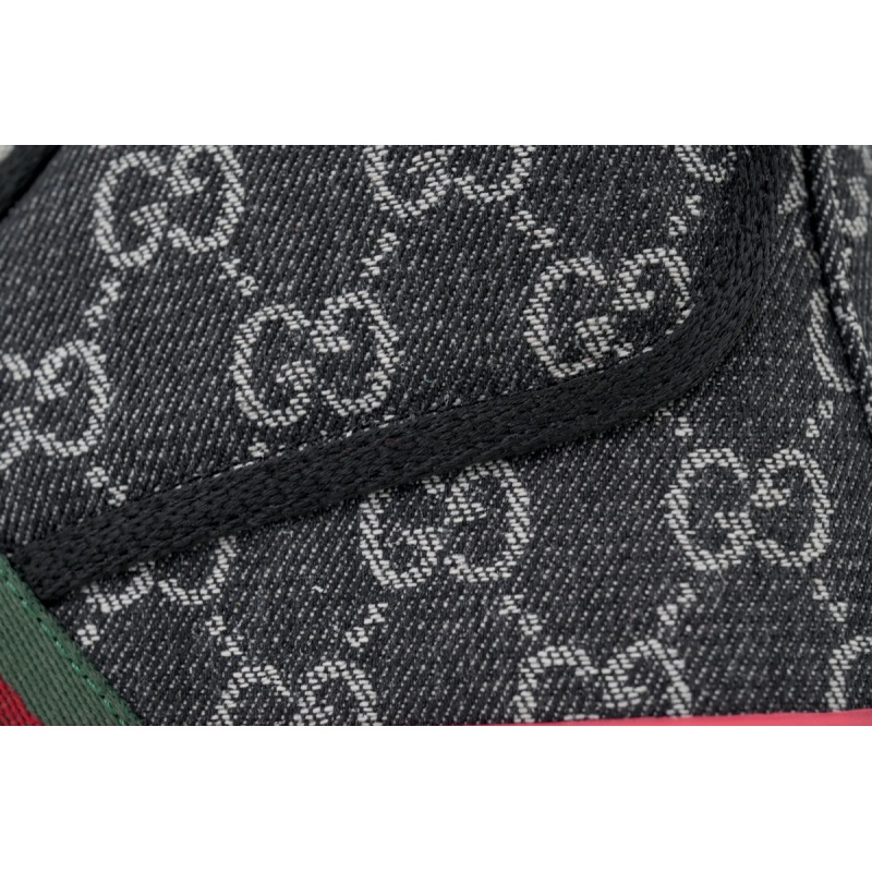 EM Sneakers Gucci Tennis 1977 GG High Top Black