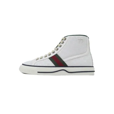 EM Sneakers Gucci Tennis 1977 GG High Top White 01