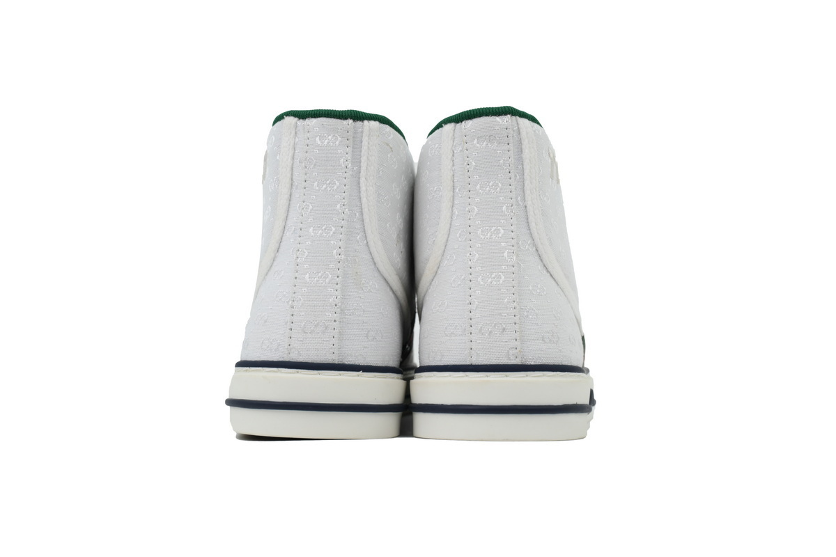 EM Sneakers Gucci Tennis 1977 GG High Top White