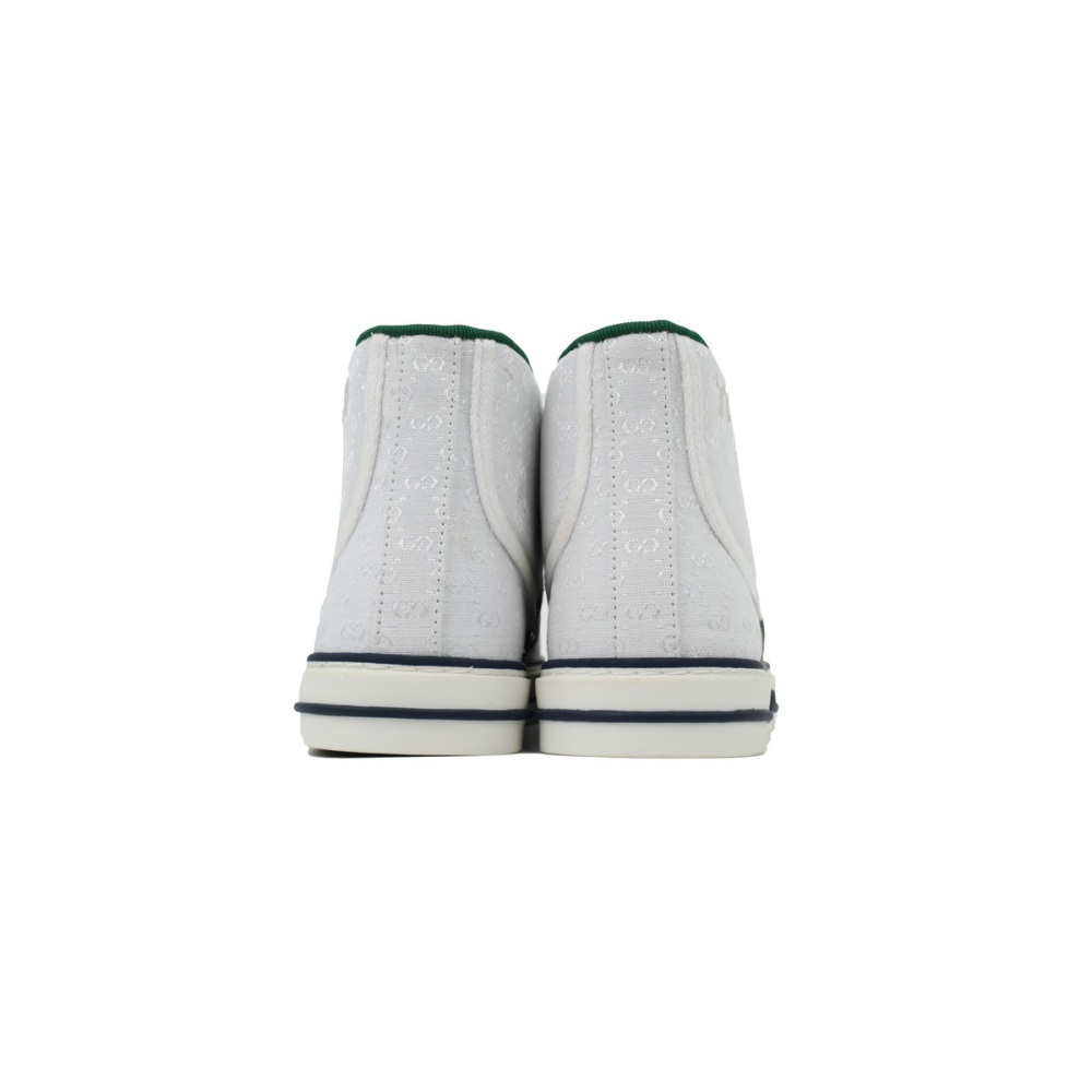 EM Sneakers Gucci Tennis 1977 GG High Top White