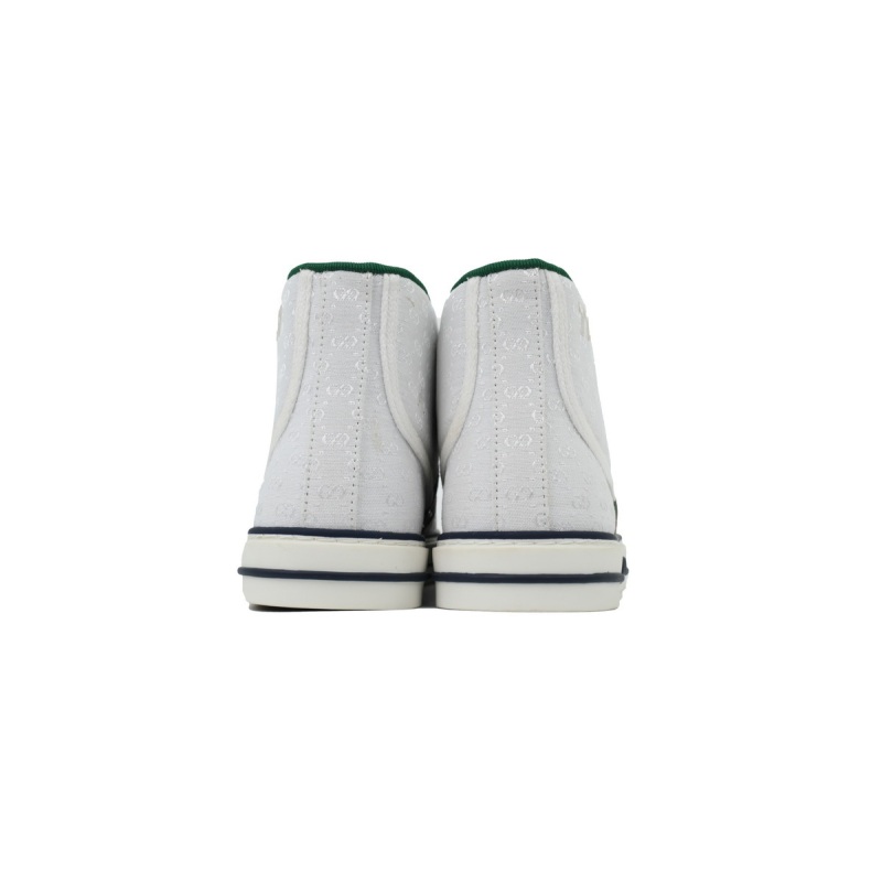 EM Sneakers Gucci Tennis 1977 GG High Top White